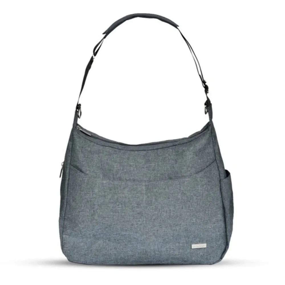 JJ Cole Collection Linden Diaper Bag Gray Baby Bag